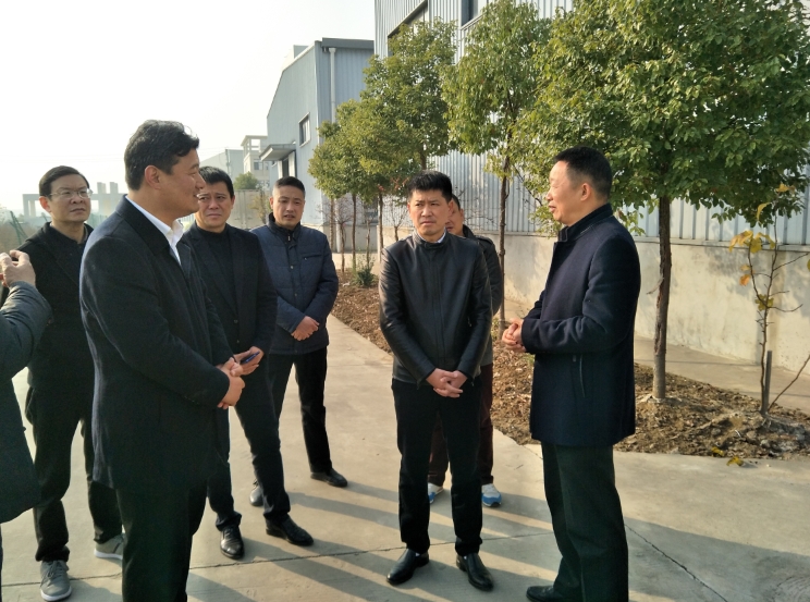 2019年12月11日襄陽市襄州區(qū)副區(qū)長王海 領(lǐng)導來訪
